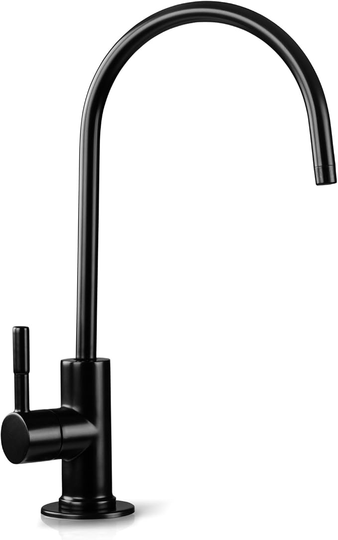 Matte Black tap finish