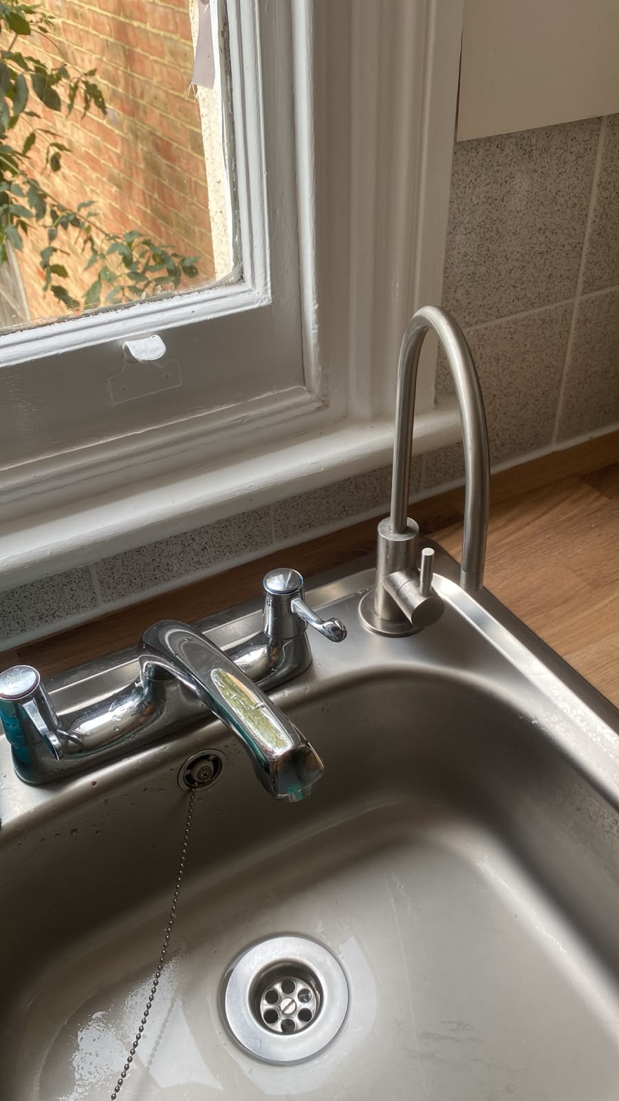 View of the sink top after HYDRONEXA installation